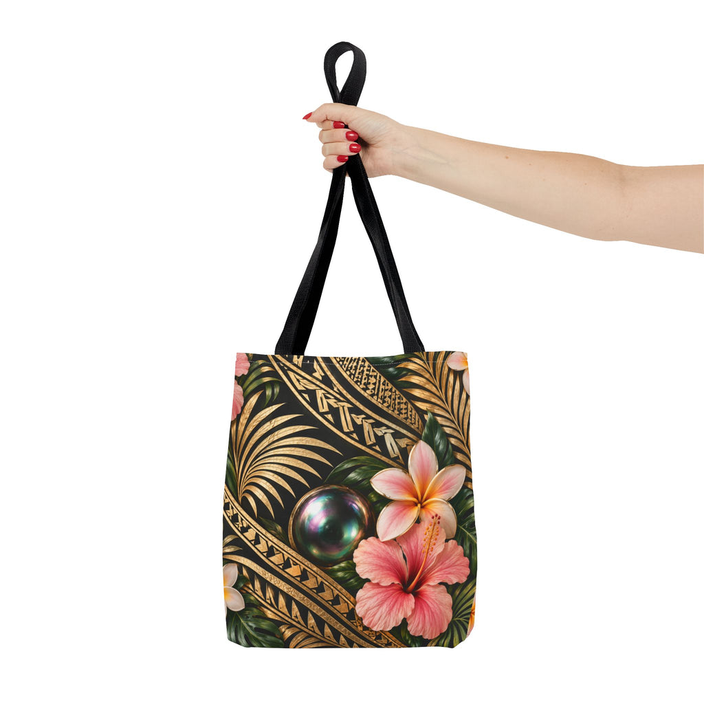 Tribal Luxe Tahitian Pearl Tote Bag