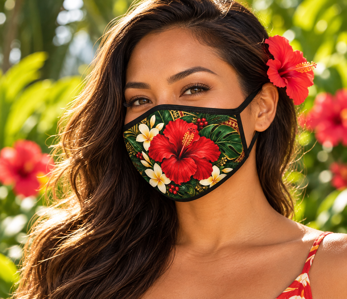 Mixed-Fabric Face Mask